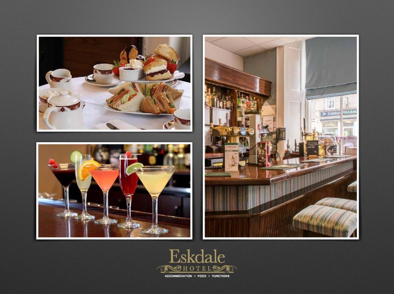 Eskdale Hotel Langholm Bagian luar foto